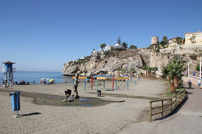 Playa Rincón de la Victoria en Málaga