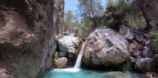 Wanderweg am Fluss Chillar