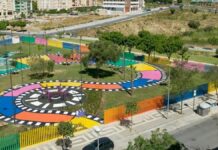 Parc du Cinéma à Malaga Capital