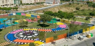 Parc du Cinéma à Malaga Capital